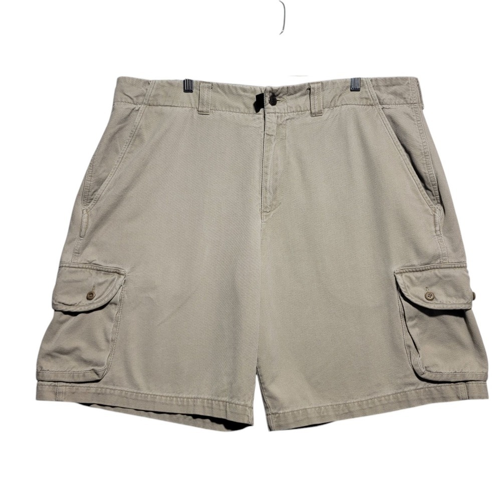 VTG 90s Nike ACG Cargo Shorts Mens 40 x 9 Beige All Conditions Gear Casual Baggy